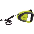Поводок-рулетка для собак до 50 кг Ferplast Flippy Tech Cord L Green зі шнуром, зелений, 5 м