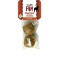 Жувальні кульки Ferplast GoodBite Fun 4362 Ball Natural 70g для собак з сириці, 6 см