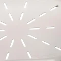 Пластиковий лежак Ferplast Siesta Deluxe 4 White з антиковзаючим покриттям, 61.5×45×21.5 см
