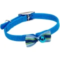 Безпечний нашийник Coastal Sassy для котів, синій бантик, 1×30 см