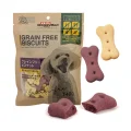 Ласощі DoggyMan biscuits Purple sweet potato&amp;sweet potato, беззерновий бісквіт, з бататом для собак, 140 г