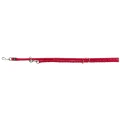 Повідець-перестібка Trixie Cavo Adjustable Lead для собак, плетений, круглий, розмір S-M, 2 м/12 мм, червоний