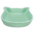 Миска Trixie в формі котячої голови для котів, кераміка, 0,25 l / 12 см