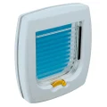 Ferplast Swing 1 Super Basic White дверцята для собак і кішок біла, 21,5x5x24 см