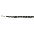 Повідець-перестіжки Trixie Sporty Rope S-M для собак, 2 м х 8 мм, чорний