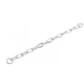 Нашийник Sprenger Long Link для собак, з широким ланкою, хромована сталь, 4 мм, 61 см