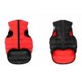 Двостороння куртка AiryVest M40 для собак, червоно-чорна