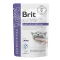 Вологий корм Brit GF VetDiet Gastrointestinal для котів, з ягням, 85 г