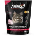 Силікагелевий наповнювач AnimAll Рожева пелюстка, для котів, 3.8 л (1.6 кг)