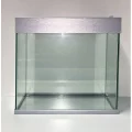 Акваріум AquaStar пряма передня стінка, 35л, LED, срібло
