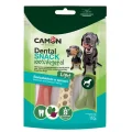 Ласощі Dental Snak Mix, кісточки з солодкої картоплі зі смаком буряка та шпинату, натуральні, 110 г, M, 8.5 см