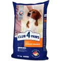 Сухий корм Клуб 4 Лапи Adult Medium Breeds Premium для дорослих собак середніх порід від 11 до 25 кг, 14 кг