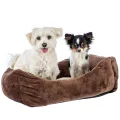 Диван Ferplast Coccolo 50 Soft Bedding Brown для котів і собак, 55×45×20 см