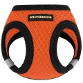 Шлея BronzeDog Mesh Vest для собак, сітчастий нейлон, помаранчевий, 42-47 см