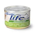 Консерва LifeCat Tuna With Chicken для котів від 6 місяців, тунець з курячим філе та печінкою, 150 г