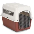 Переноска Savic Vari-Kennel Ultra для собак, пластик, біло-коричнева, 81×52×55 см