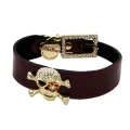 Нашийник Shiboo Candy Pink Pirate-25 для собак, рубін-білий, 2.5 × 35 см