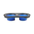 Миска Dexas Pet Feeder складна миска, для собак, синя, 600 мл