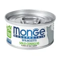 Вологий корм MONGE CAT MONOPROTEIN м'ясні пластівці кролик, 80 г