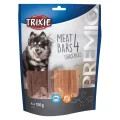 Ласощі Trixie 4 Meat Bars мікс для собак, курка, качка, ягня і лосось, 100 г, упаковка 4 шт