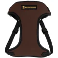 Шлея BronzeDog Sport для собак з неопрена, коричневий, 35-38 см