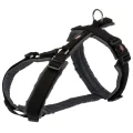 Шлея Trixie Premium Trekking Harness для собак, 70-85 см, 25 мм, розмір L, чорний-графіт