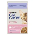 Вологий корм Purina Cat Chow Kitten для кошенят, з ягням і цукіні в желе, 85 г