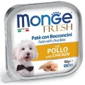 Консерви Monge Dog Fresh для собак, паштет, зі свіжою куркою, 100 г