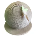 Кігтеточка Croci Papercat Sphere сфера на підставці, для котів, гофракартон, 30×30×33 см