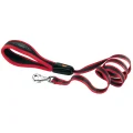 Повідець Ferplast Ergocomfort G15 / 120 Red для собак з ергономічною ручкою на підкладці, 15 мм, 120 см