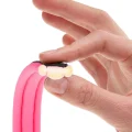 Повідець Ferplast Ergofluo Matic GA15 / 200 рожевий для собак з автоматичним карабіном, 15 мм, 200 см