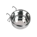 Годівниця Flamingo Steel Hook для кроликів, в клітку з власником, нержавіюча, 600 мл