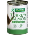 Консерва Natures Protection Kitten Turkey & Salmon для кошенят, 400 г