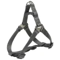Шлея Trixie Premium One Touch Harness для собак, 65-80 см, 25 мм, розмір L, графіт