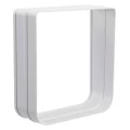 Тунель Trixie для дверцят 4-Way Flap Door, пластик, білий, 27 мм, 15.9×16.8 см