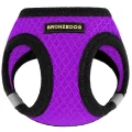 Шлея BronzeDog Mesh Vest для собак, сітчастий нейлон, фіолетовий, 42-47 см