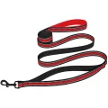 Повідець BronzeDog Mesh для собак, сітчастий нейлон, червоний, 200×1.6 см