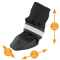 Захисне взуття Ferplast Protective Shoes Black для собак, розмір L, чорна, 8×9×10 см