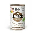 Консерва Brit Fresh Turkey/Peas, для собак, з індичкою і горошком, 400 г