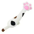 Іграшка CattyMan Kick Toy White шарудлива подушка-лапа, біла, для котів