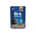 Вологий корм Brit Premium Salmon for Sterilised для стерилізованих котів, лосось, 100 г