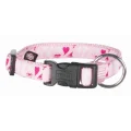 Нашийник Trixie Modern Art Rose Heart XXS-XS для чобак, 15-25 см х 10 мм, рожевий
