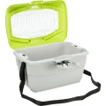 Переноска Trixie Mini-Capri Transport Box для гризунів, вагою до 2 кг, 40×22×30 см, світло-сіра/зелена
