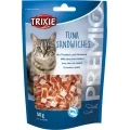 Ласощі Trixie для котів, сендвічі з тунцем і куркою, 50 г