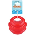 Іграшка для собак BronzeDog Strong Ball, силовий плаваючий м'яч, 11 см, червоний