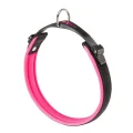 Нашийник на м'якій підкладці Ferplast Ergofluo C25 / 51 Pink для собак, A: 43 ÷ 51 см, B: 25 мм