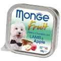 Вологий корм MONGE DOG FRUIT з ягням і яблуком, 100 г