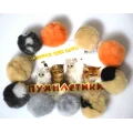 Іграшка кульки Пухнастики для котів, 10 шт/уп