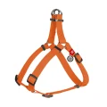 Шлея водостійка WAUDOG Waterproof для собак, метал, XS, 25 мм/60-90 см, помаранчевий
