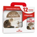 Сухий корм Royal Canin Ageing 12+ для кішок від 12 років, 2 кг + 12 паучів у подарунок